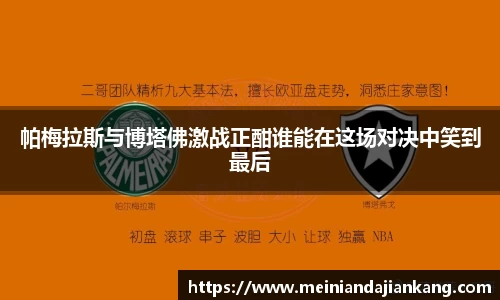 帕梅拉斯与博塔佛激战正酣谁能在这场对决中笑到最后
